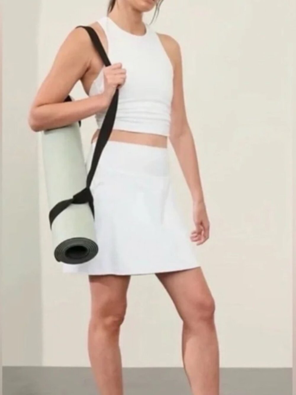 Athleta White Active Skort